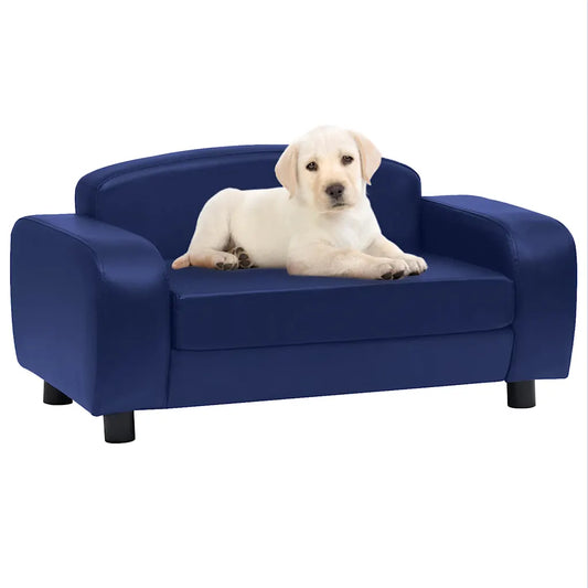 Divano per cani 80x50x40 cm in similpelle