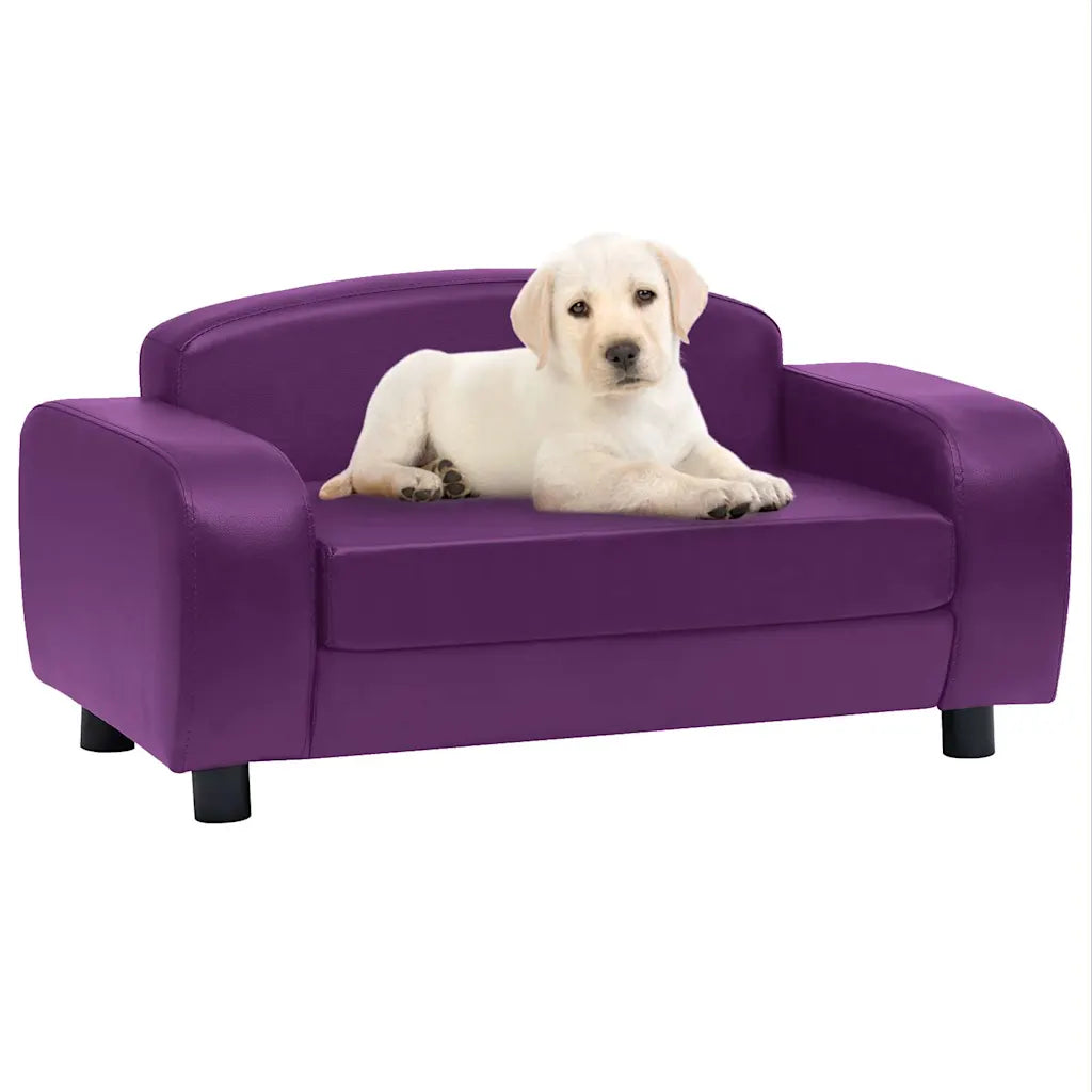 Divano per cani 80x50x40 cm in similpelle