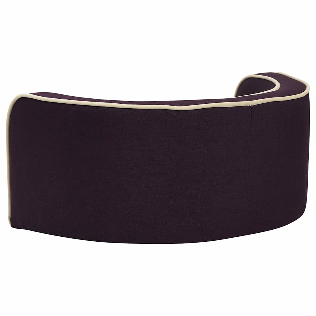 Divano Cani Pieghevole Bordeaux 73x67x26cmCuscino Lino Lavabile