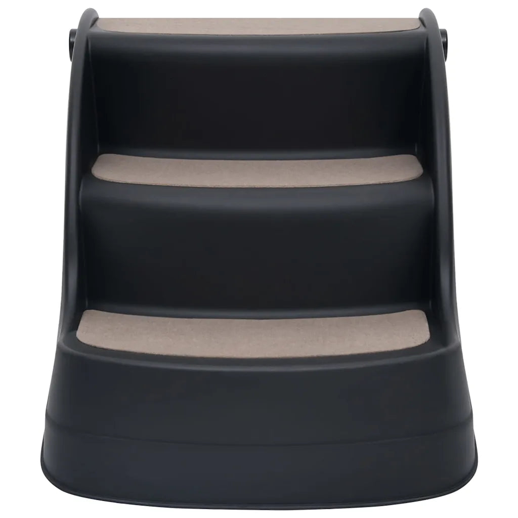 Scala per cani pieghevole con 3 gradini 38x50x38 cm