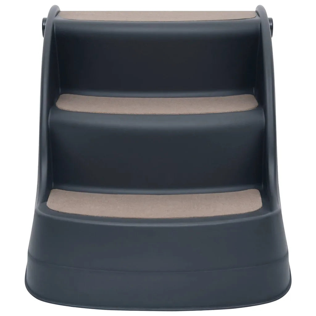 Scala per cani pieghevole con 3 gradini 38x50x38 cm