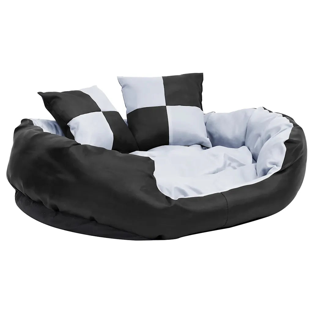 Cuscino per cani reversibile 85x70x20 cm con 2 cuscini piccoli