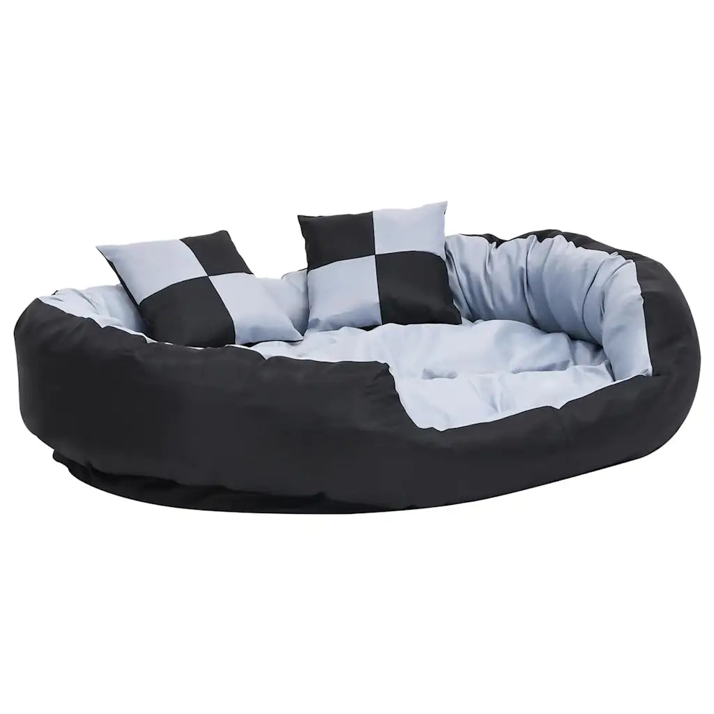 Cuscino per cani reversibile lavabile 110x80x23 cm con 2 cuscini piccoli