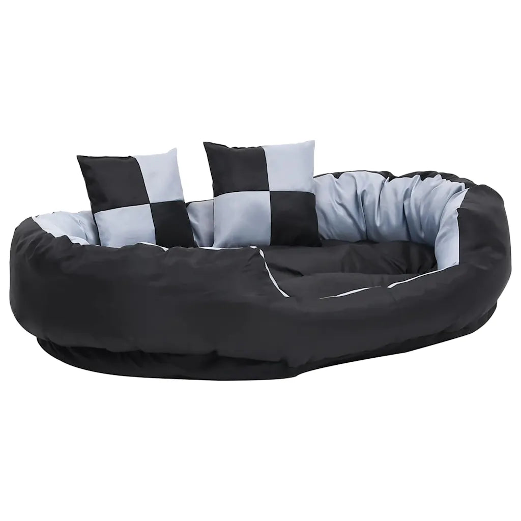 Cuscino per cani reversibile lavabile 110x80x23 cm con 2 cuscini piccoli