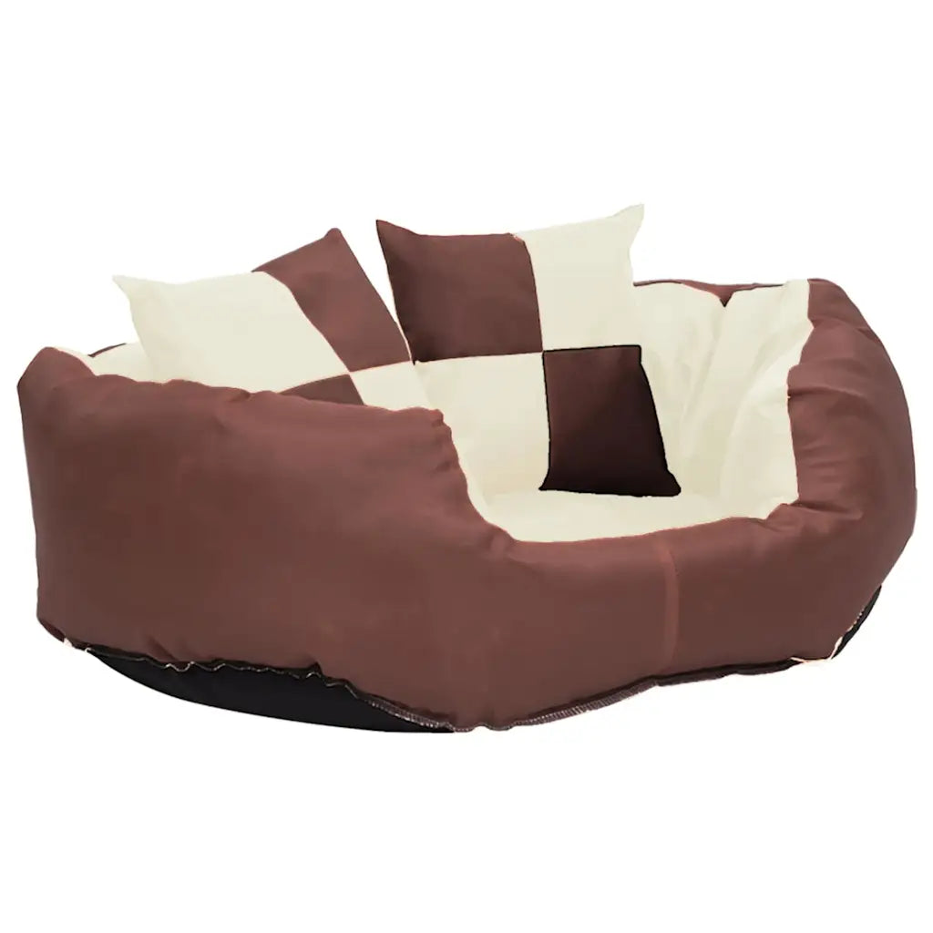 Cuscino per cani reversibile e lavabile 65x50x20 cm