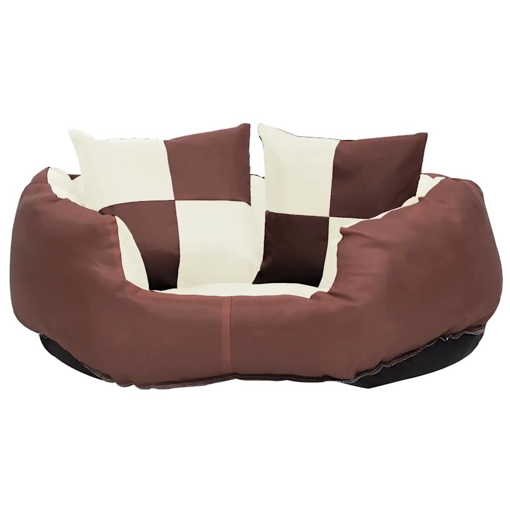 Cuscino per cani reversibile e lavabile 65x50x20 cm