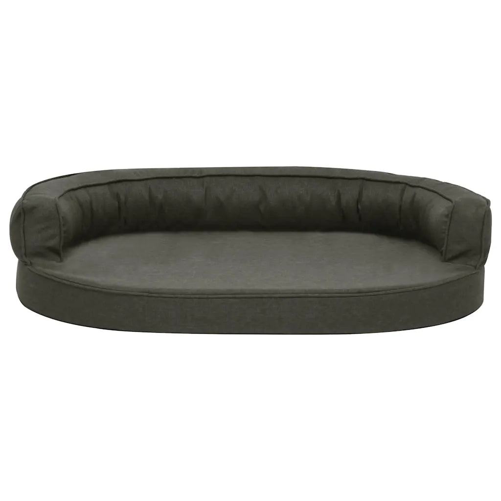 Letto per cani ergonomico in similpelle 75x53 cm