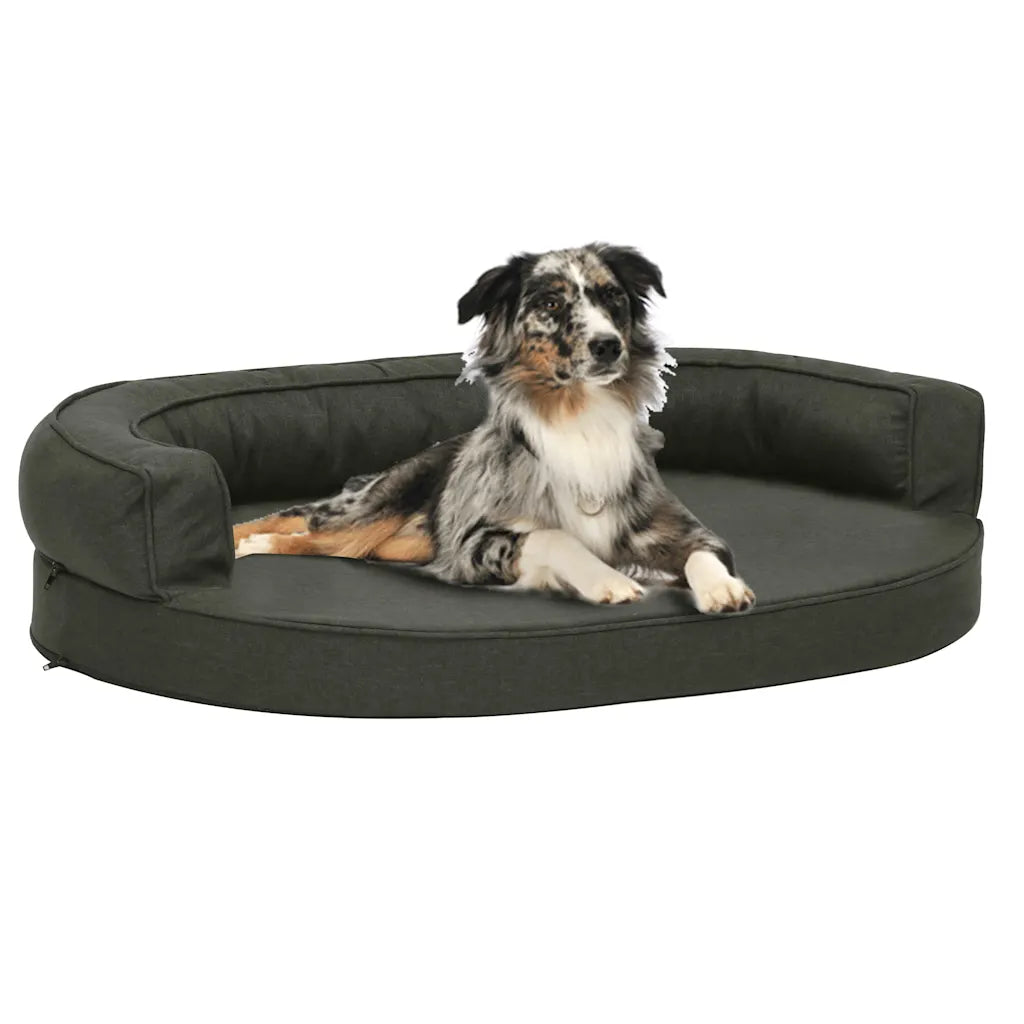 Letto per cani ergonomico in similpelle 75x53 cm