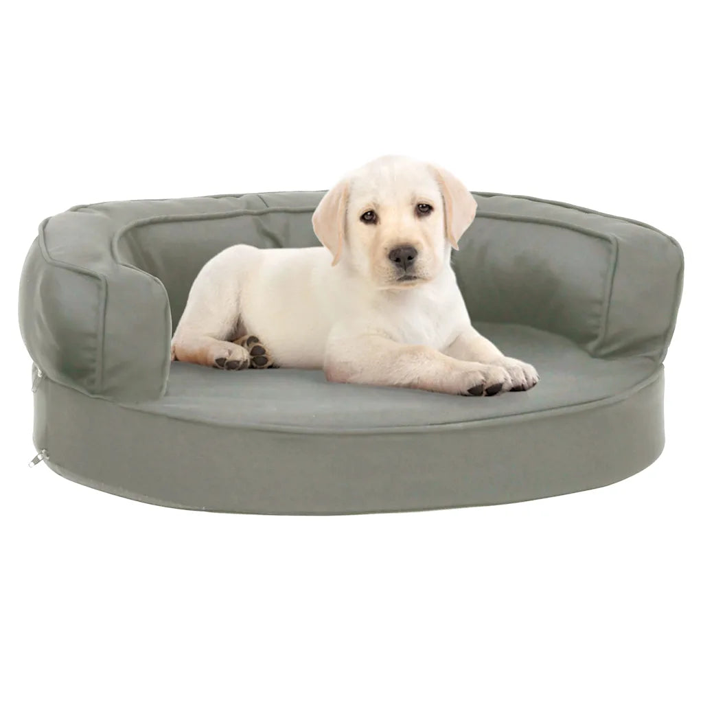 Letto per cani con gommapiuma 60x42x22 cm in similpelle