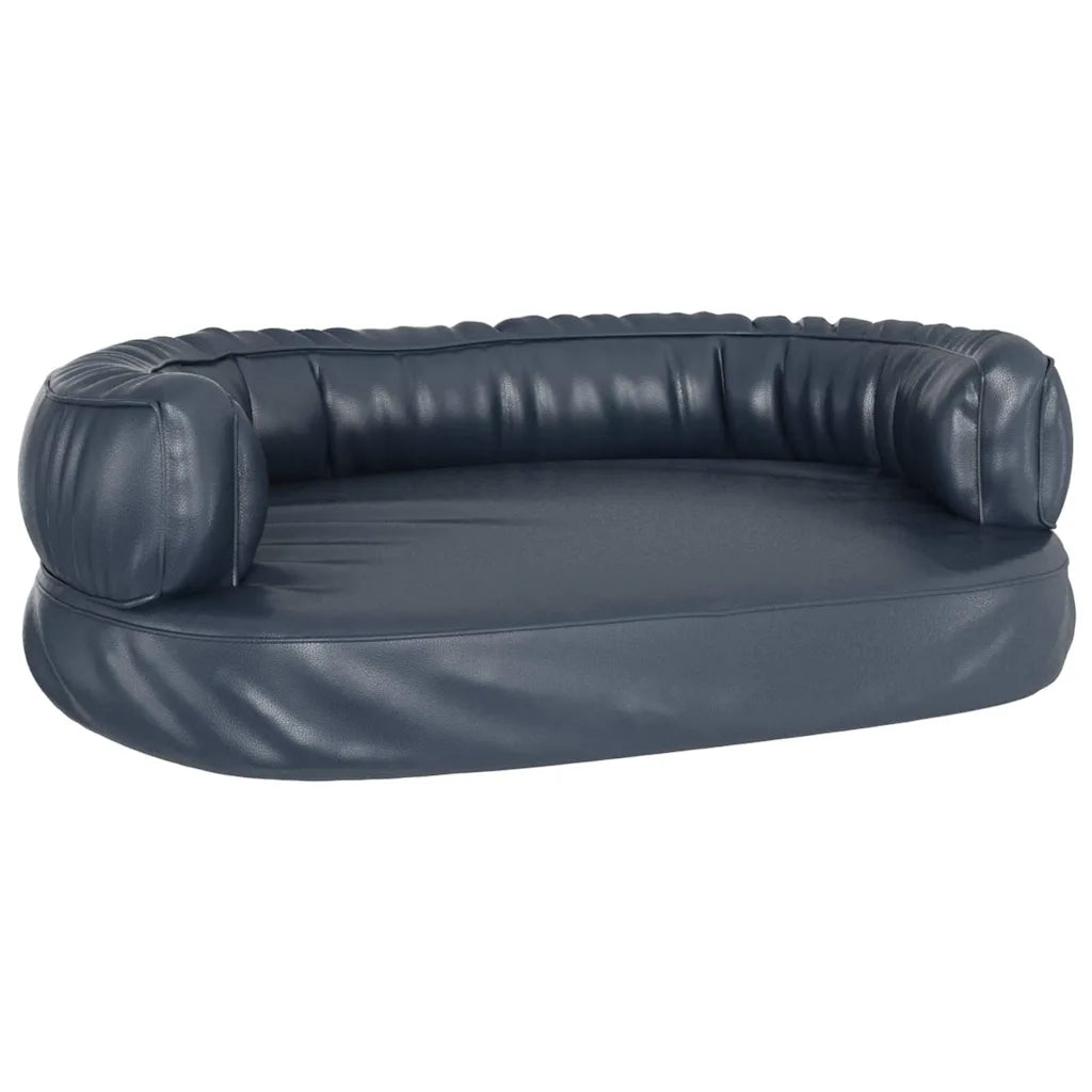 Letto per cani con gommapiuma 60x42x22 cm in similpelle