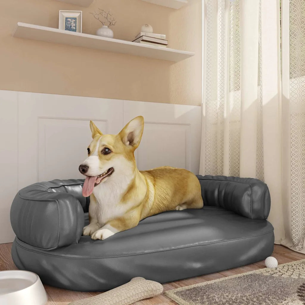 Letto per cani ergonomico in gommapiuma 88x65 cm