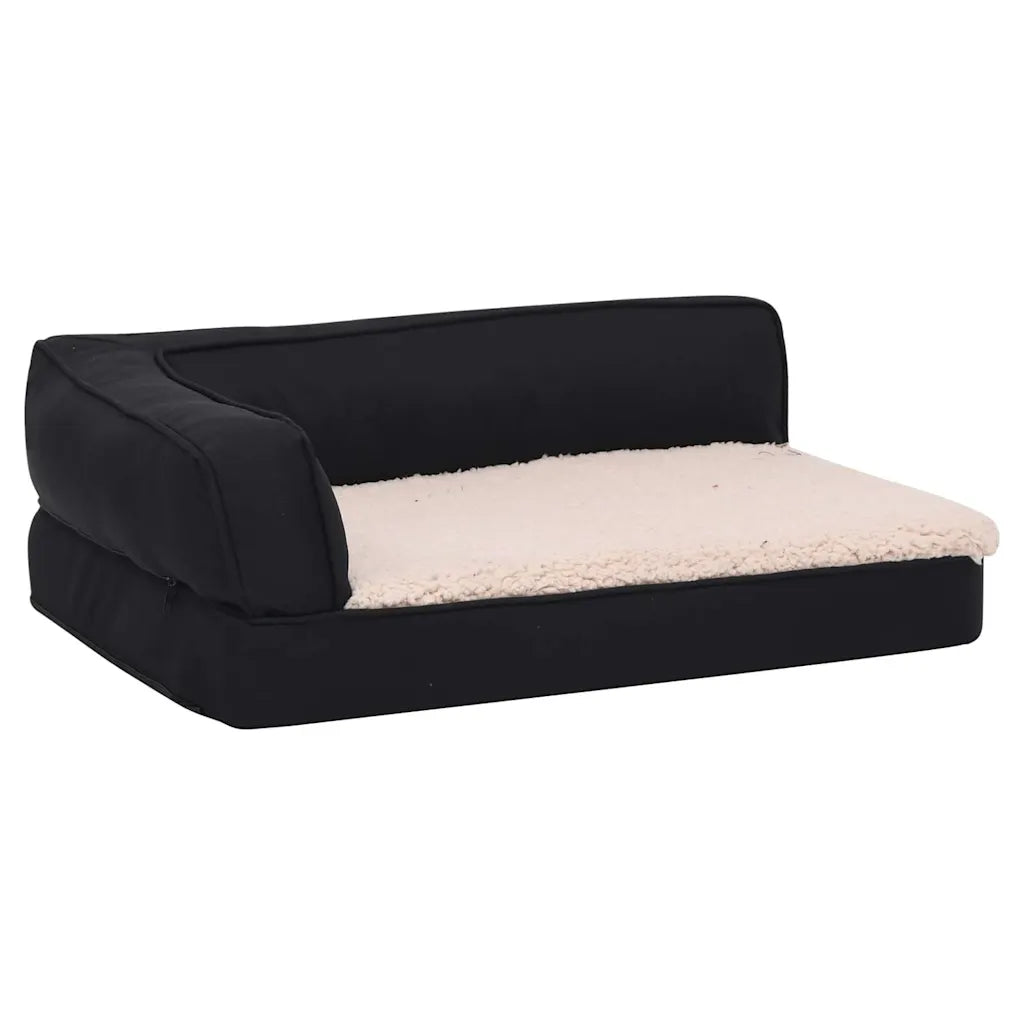 Letto per cani ergonomico in similpelle 75x53 cm