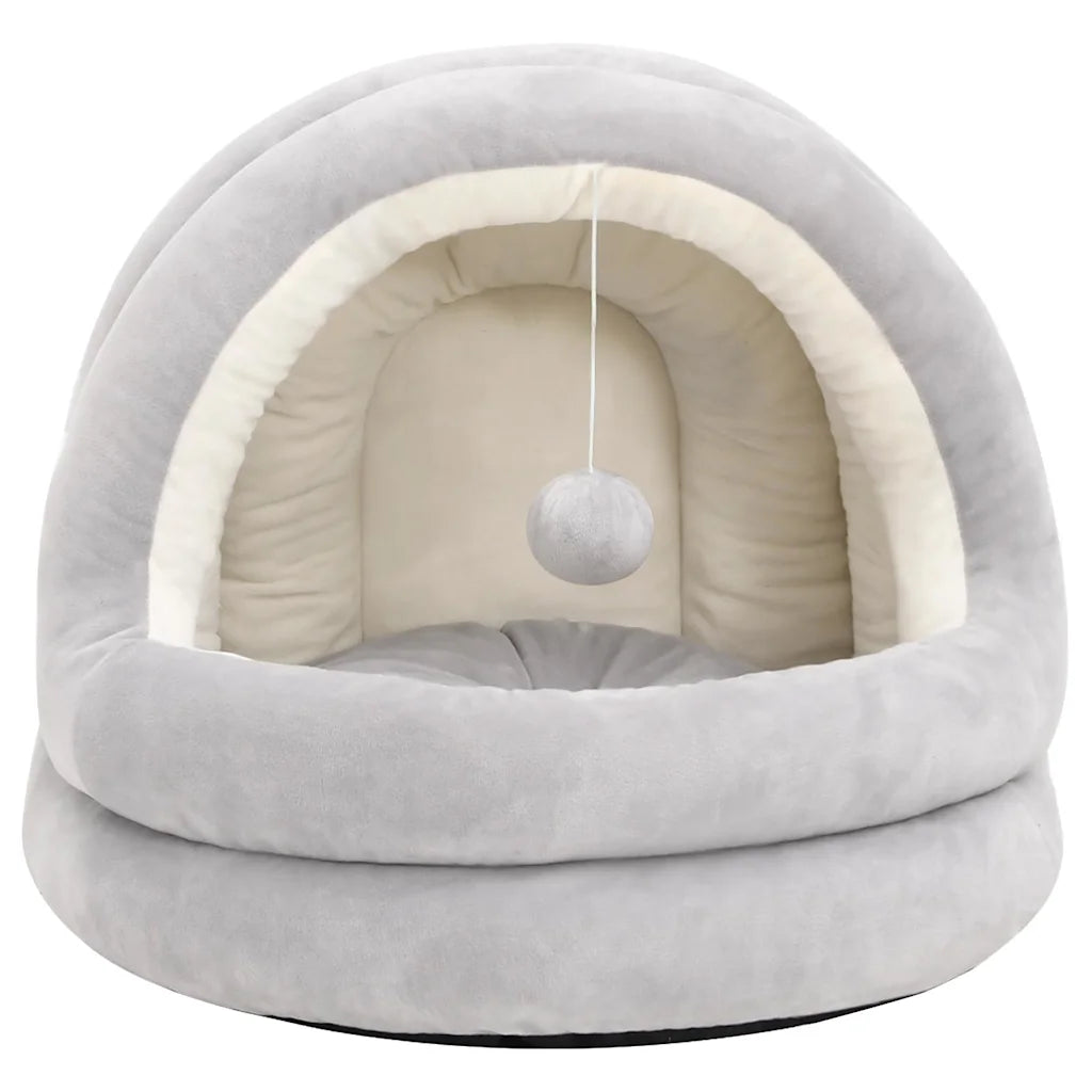Letto per gatti 50x50x45 cm in pile con imbottitura