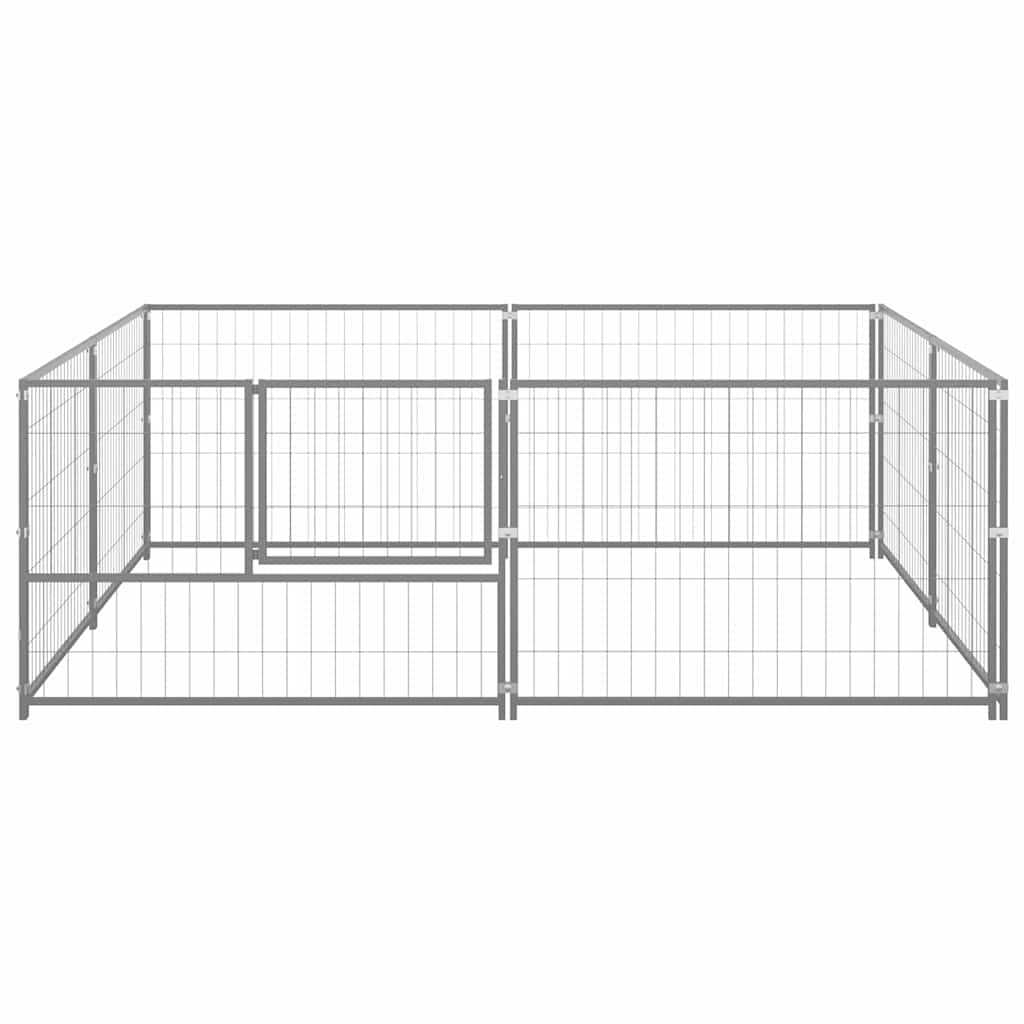 Gabbia per Cani 4 m² in Acciaio