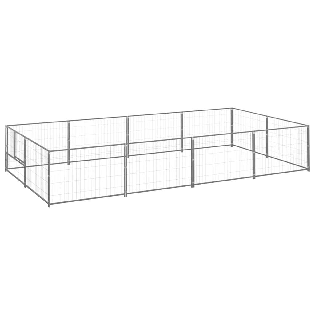 Gabbia per Cani 8 m² in Acciaio