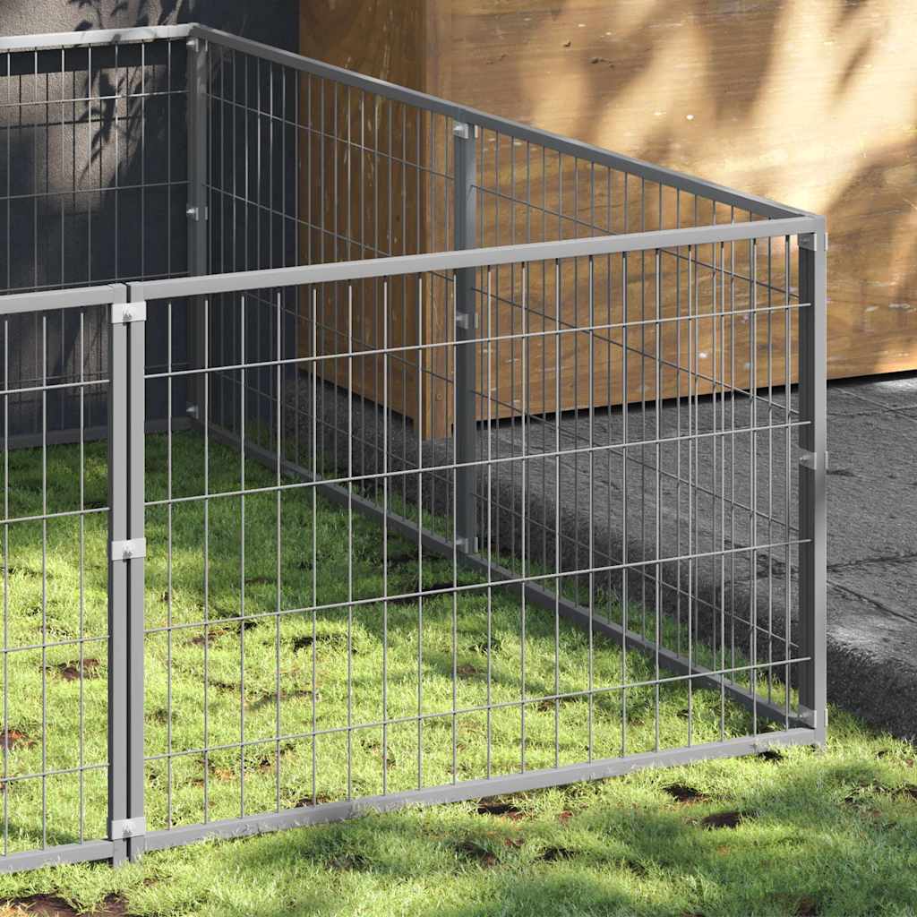 Gabbia per Cani 8 m² in Acciaio