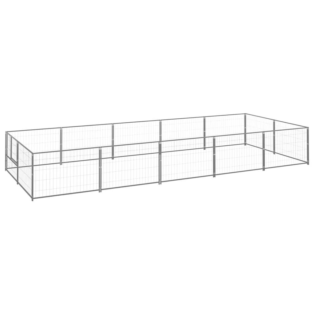 Gabbia per Cani 10 m² in Acciaio