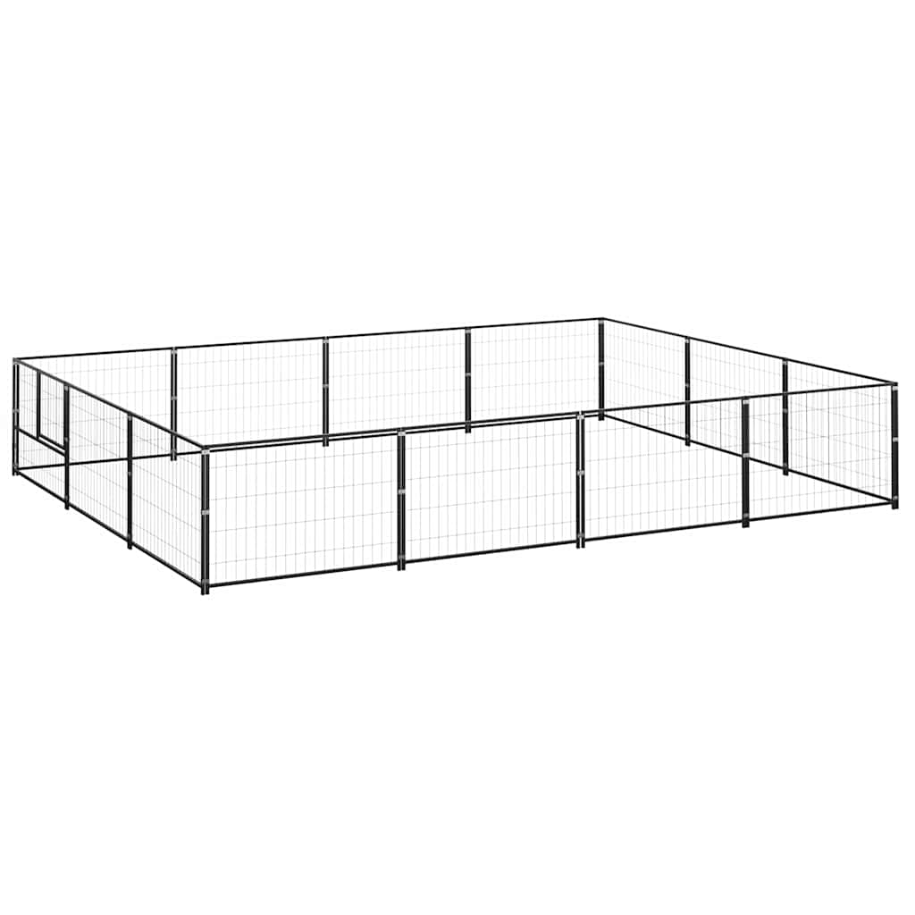 Gabbia per Cani 12 m² in Acciaio
