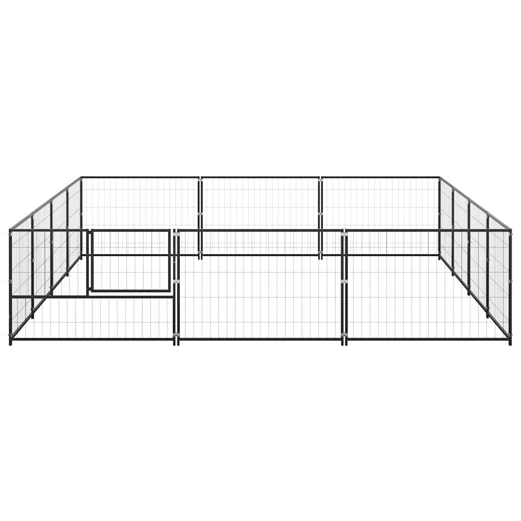 Gabbia per Cani 12 m² in Acciaio