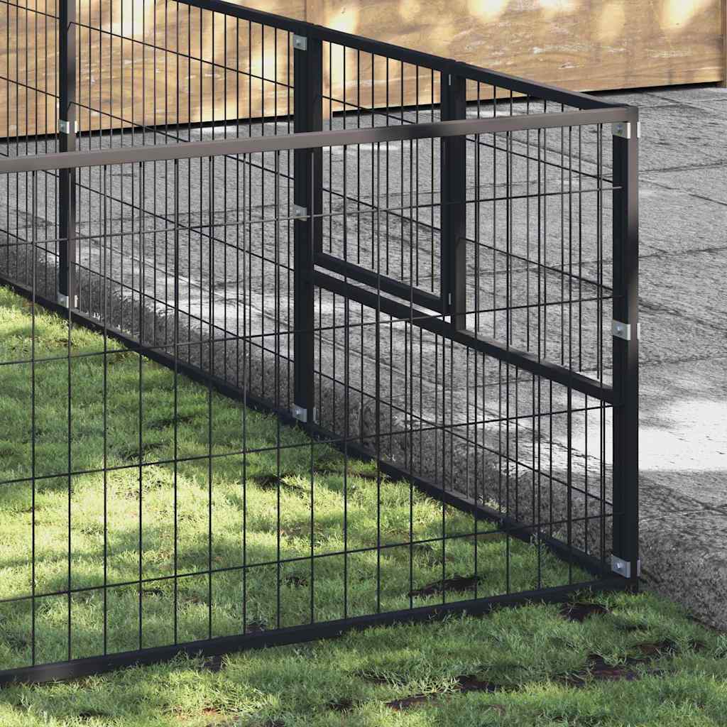 Gabbia per Cani 16 m² in Acciaio
