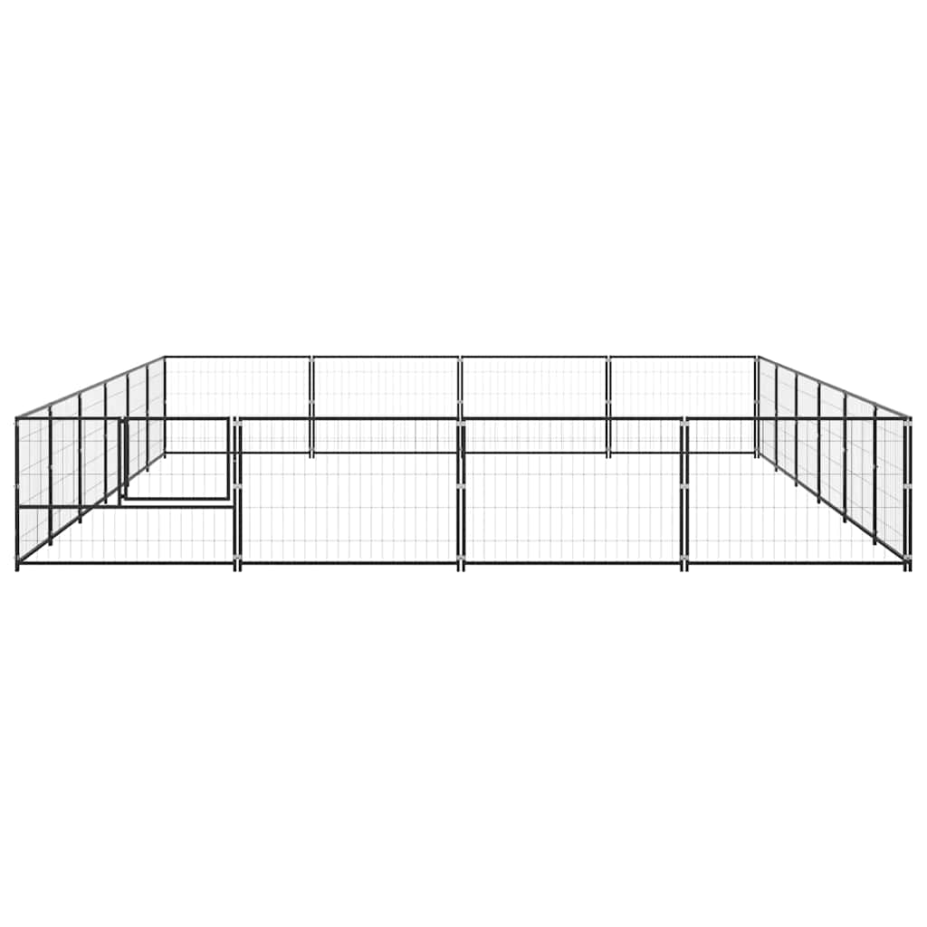 Gabbia per Cani 24 m² in Acciaio