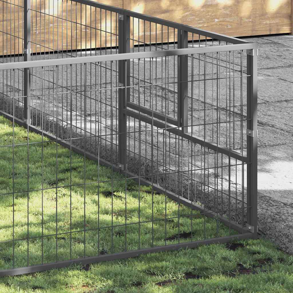 Gabbia per Cani 16 m² in Acciaio