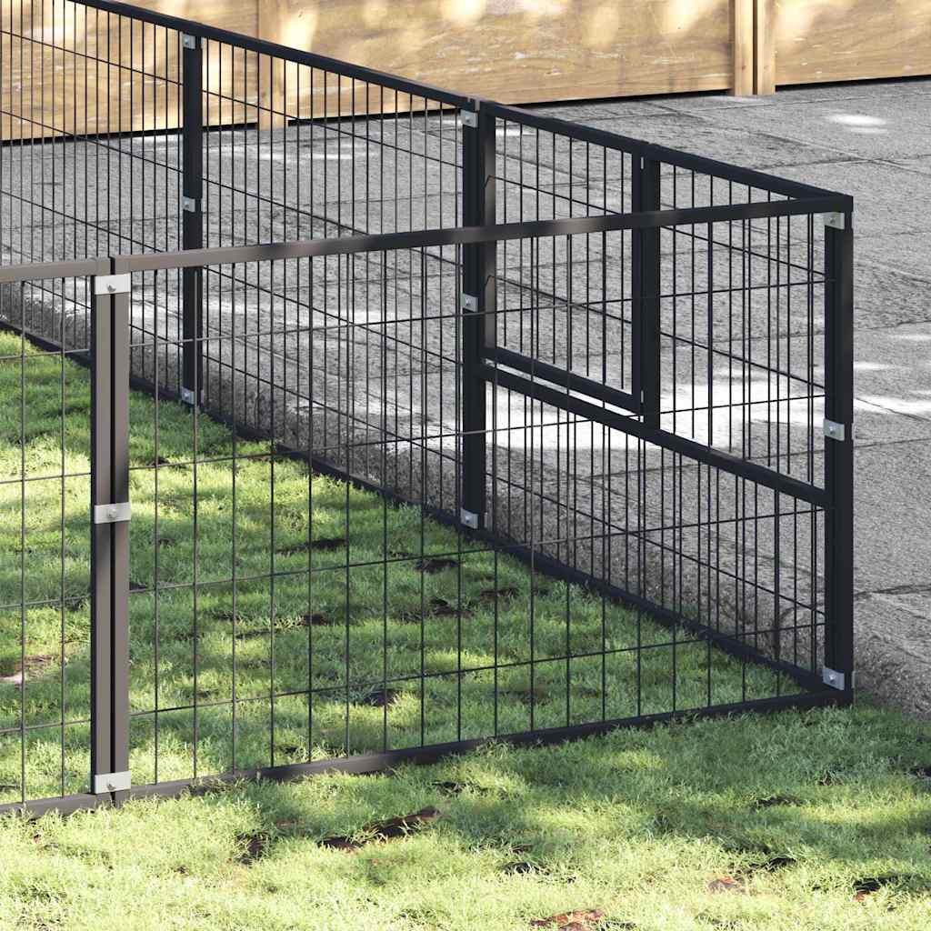 Gabbia per Cani 40 m² in Acciaio