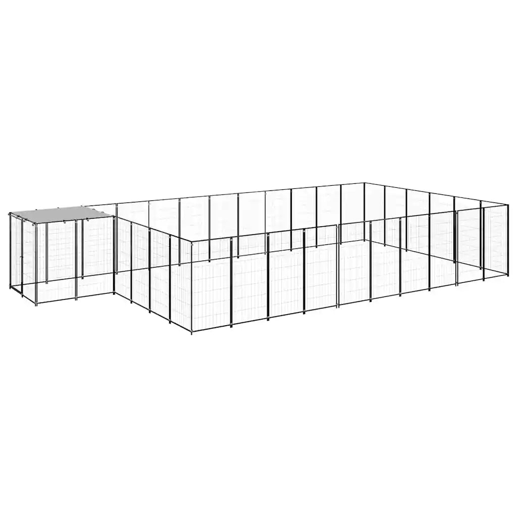 Gabbia per cani 440x550x110 cm in acciaio