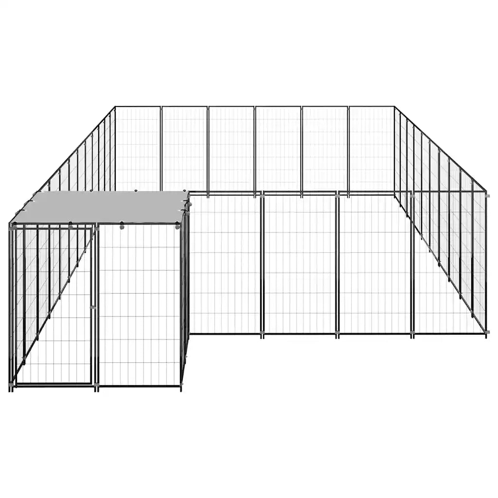 Gabbia per cani 440x550x110 cm in acciaio