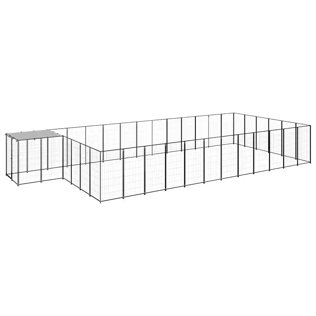 Gabbia per cani in acciaio 880 x 330 x 110 cm