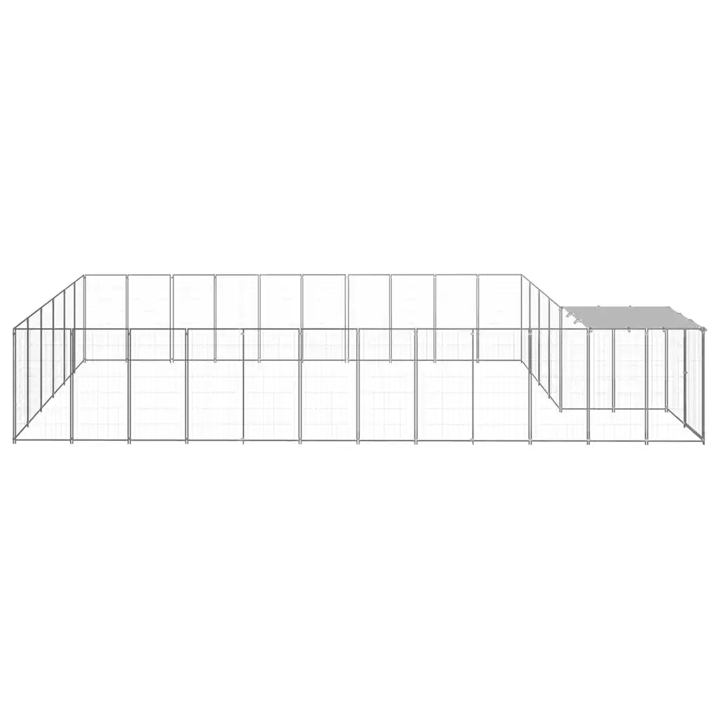 Gabbia per cani in acciaio 660x330x110 cm