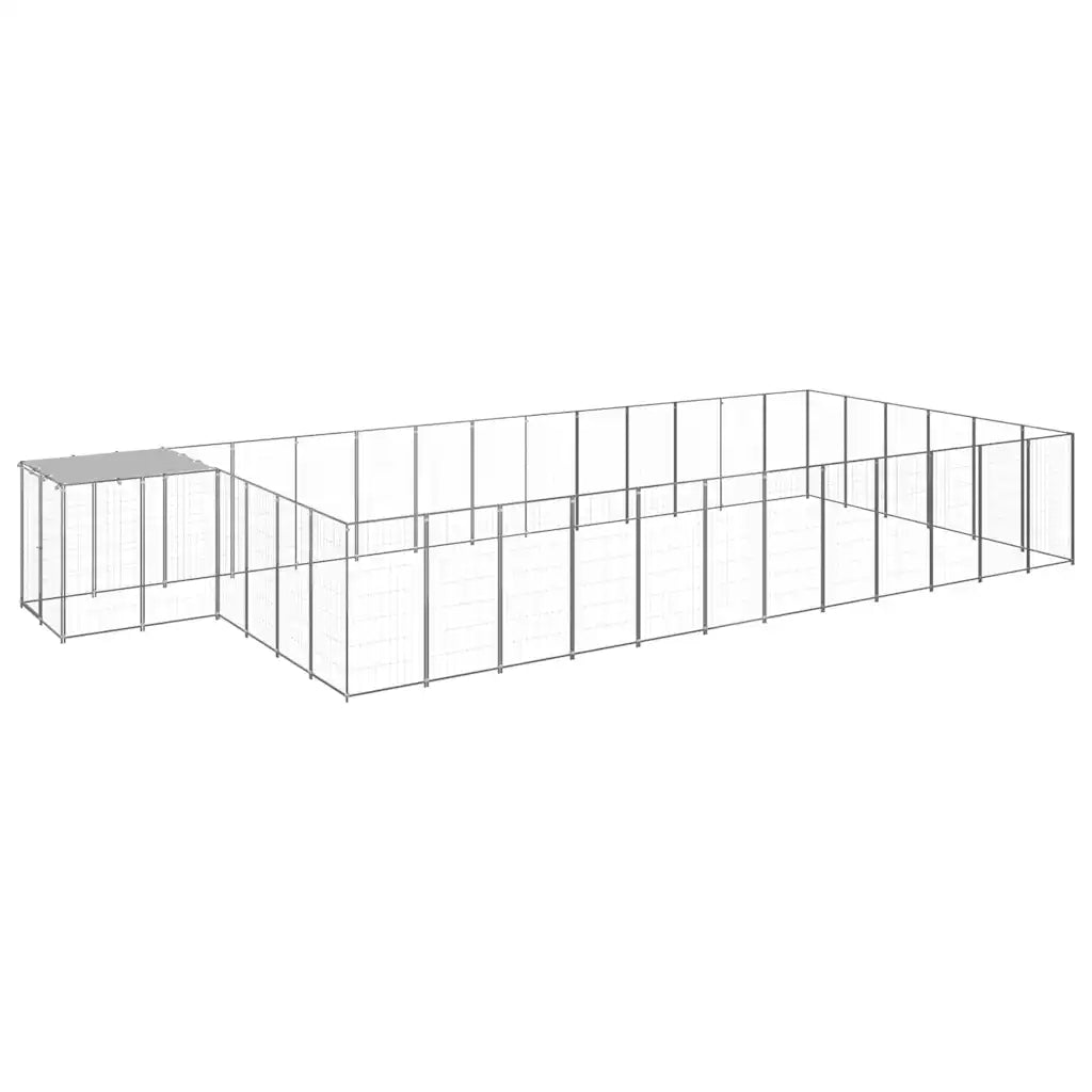 Gabbia per cani 770x330x110 cm in acciaio