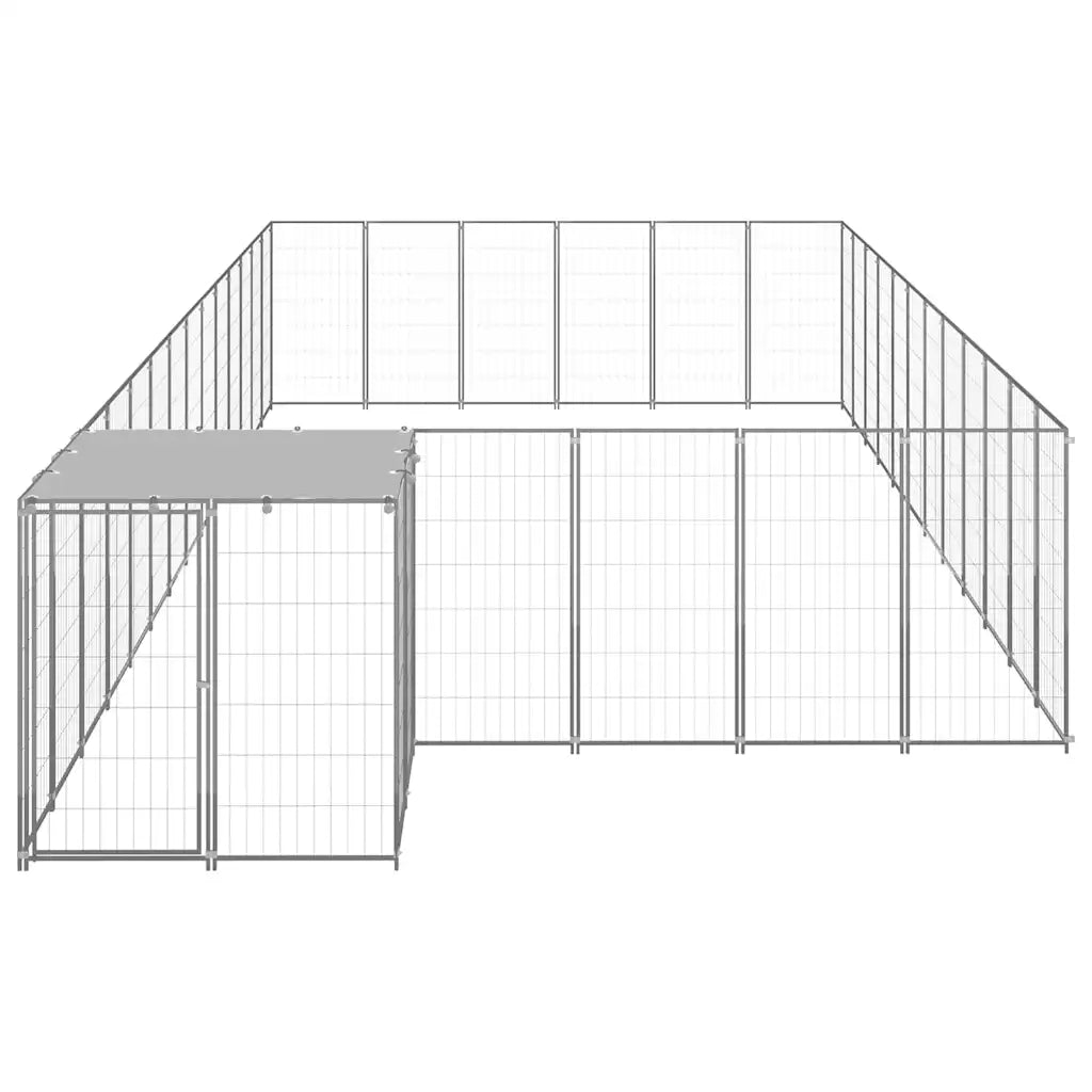 Gabbia per cani 770x330x110 cm in acciaio