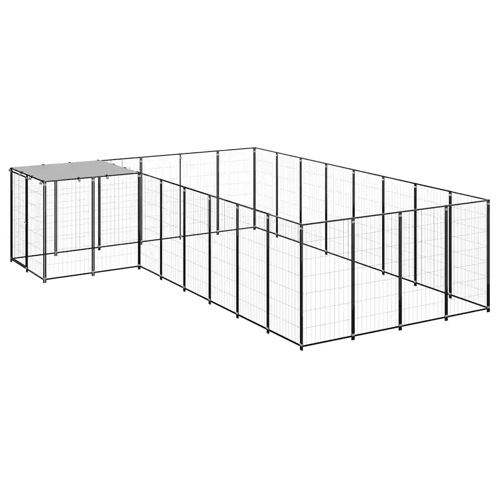 Gabbia per cani 330x440x110 cm in acciaio