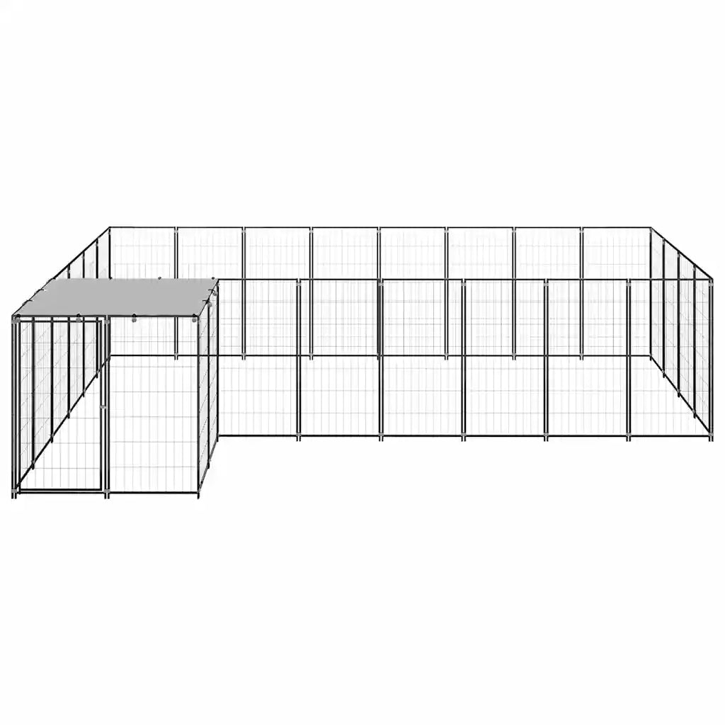 Gabbia per cani 330x440x110 cm in acciaio