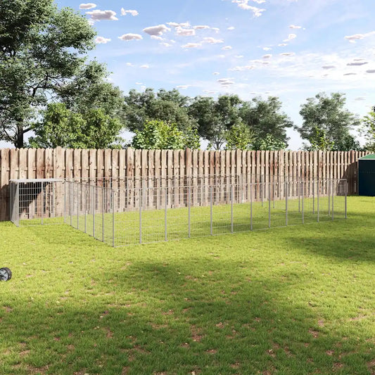 Gabbia per cani 660x440x110 cm in acciaio