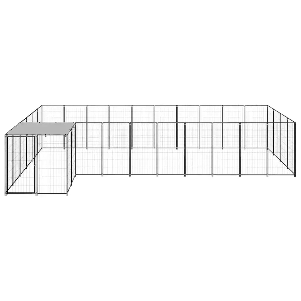 Gabbia per cani in acciaio 330x550x110 cm