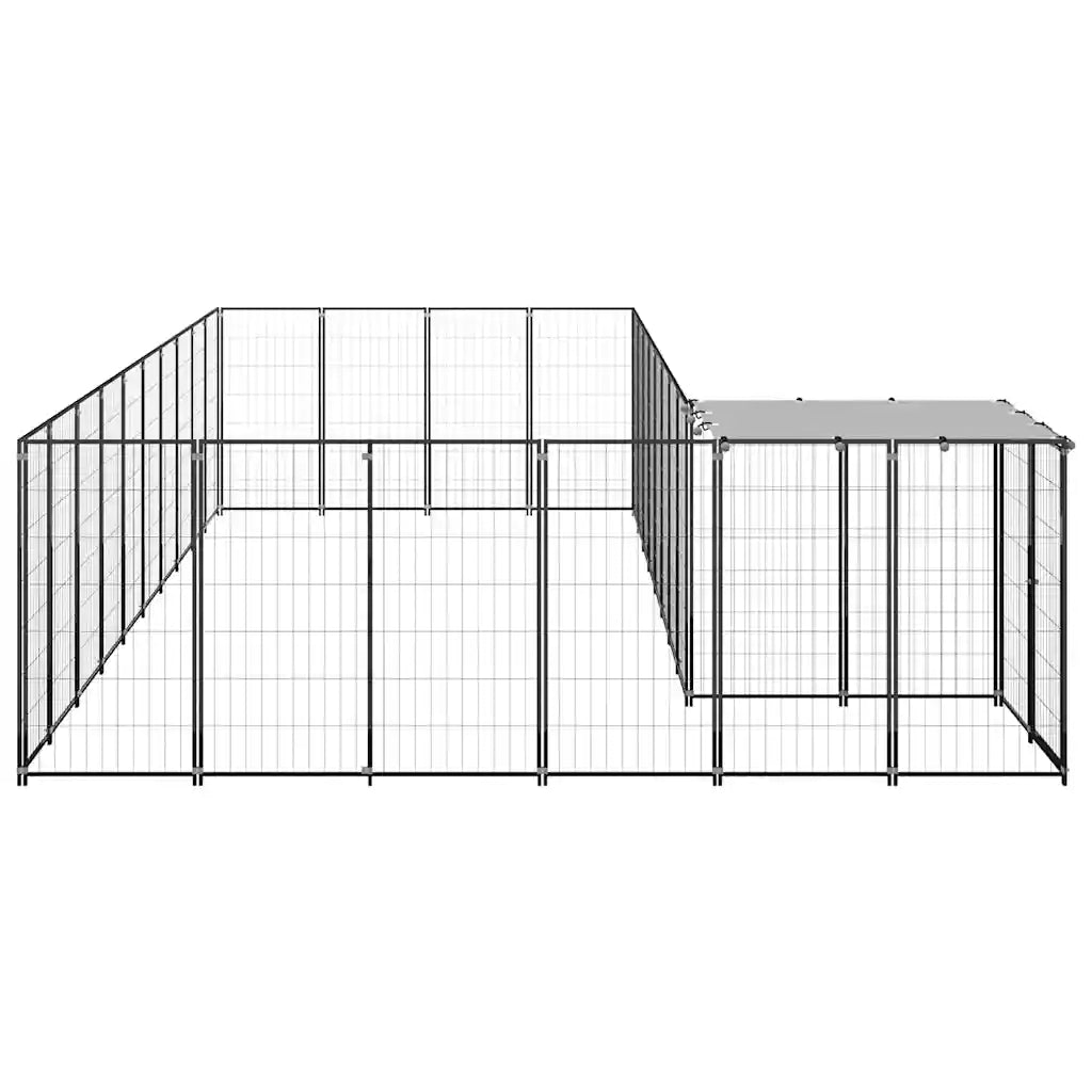 Gabbia per cani in acciaio 660x330x110 cm