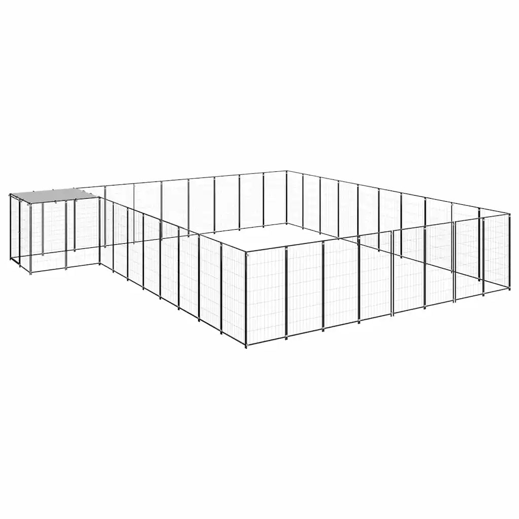 Gabbia per cani 660x440x110 cm in acciaio