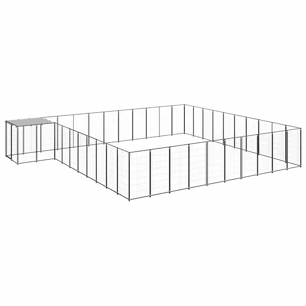 Gabbia per cani 660x550x110 cm in acciaio