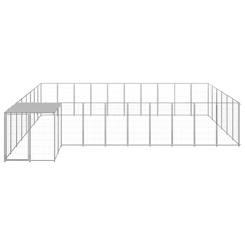 Gabbia per cani 440x550x110 cm in acciaio