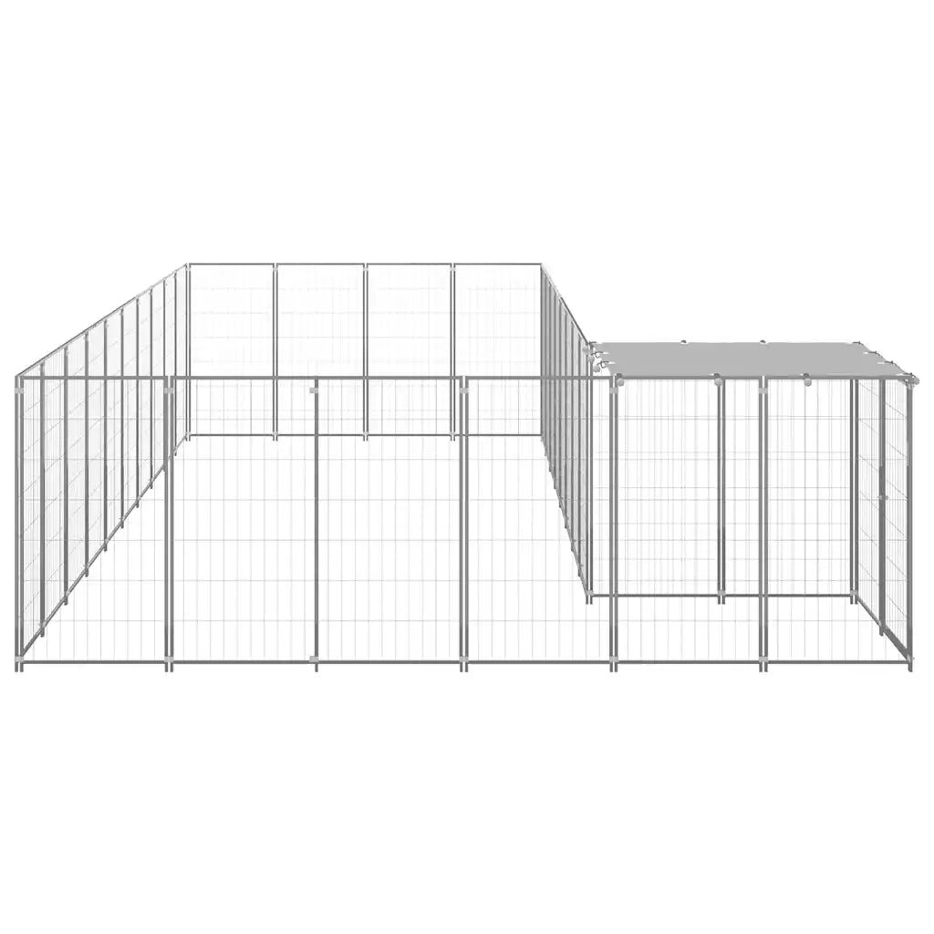 Gabbia per cani 440x550x110 cm in acciaio