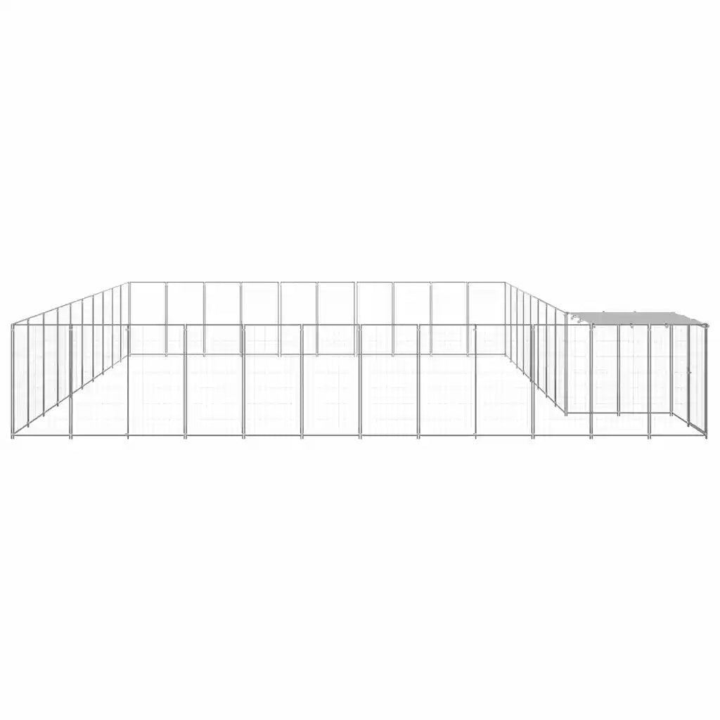 Gabbia per cani 660x550x110 cm in acciaio
