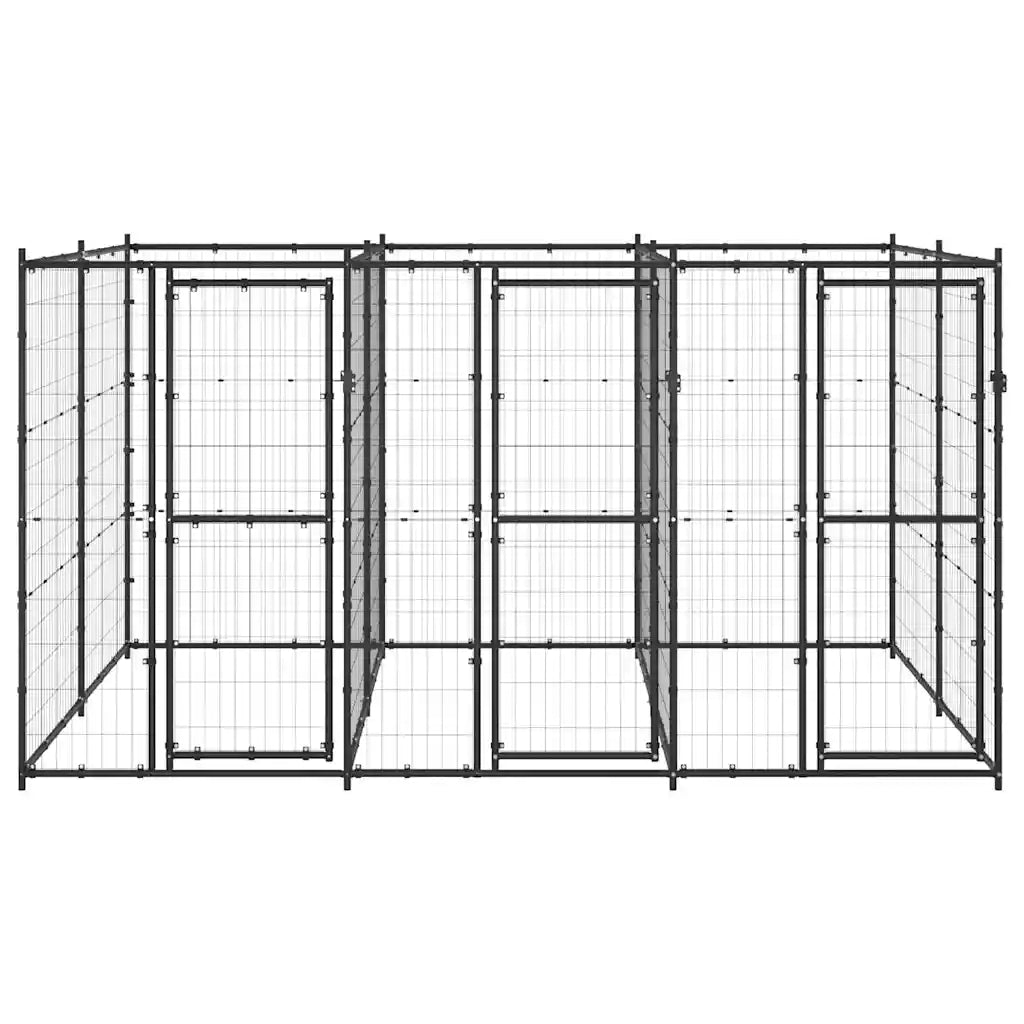 Gabbia per cani da esterno 330x220x180 cm, 1 porta