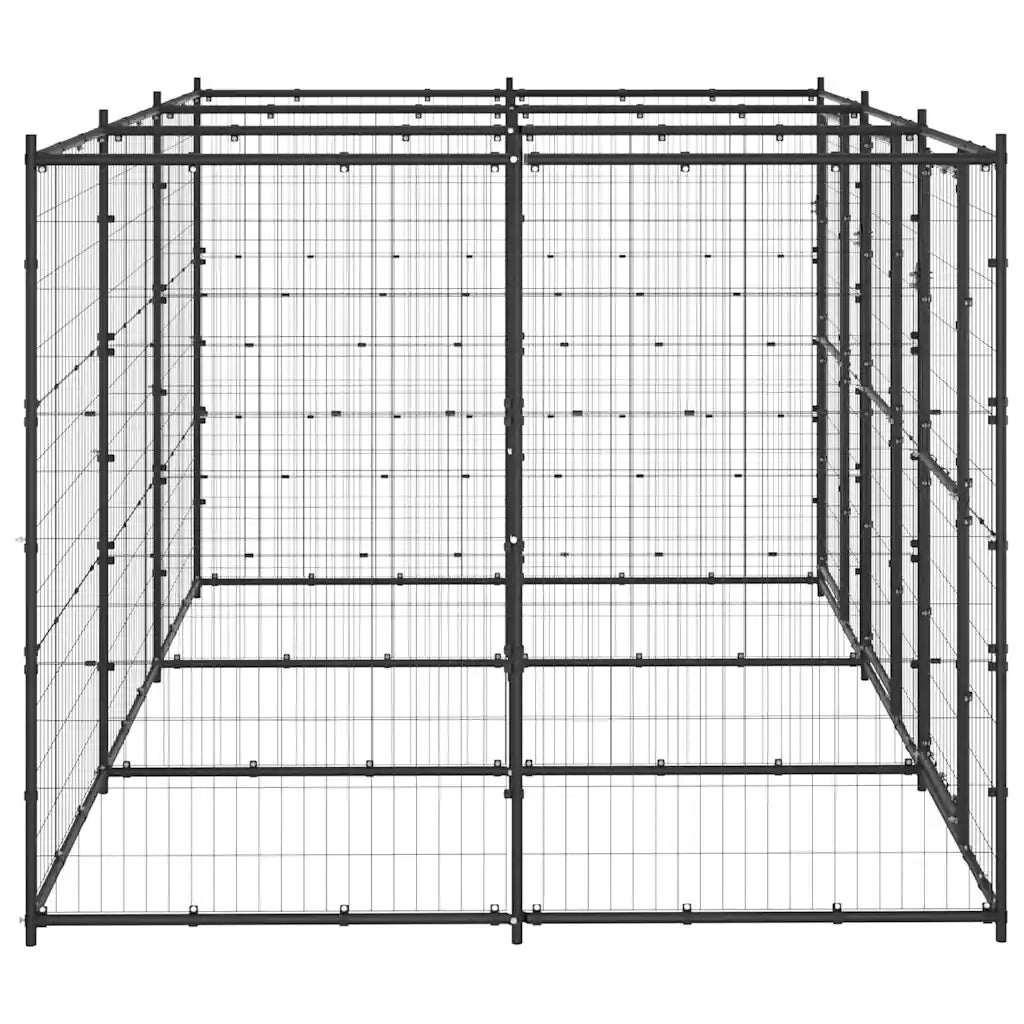 Gabbia per cani da esterno 330x220x180 cm, 1 porta