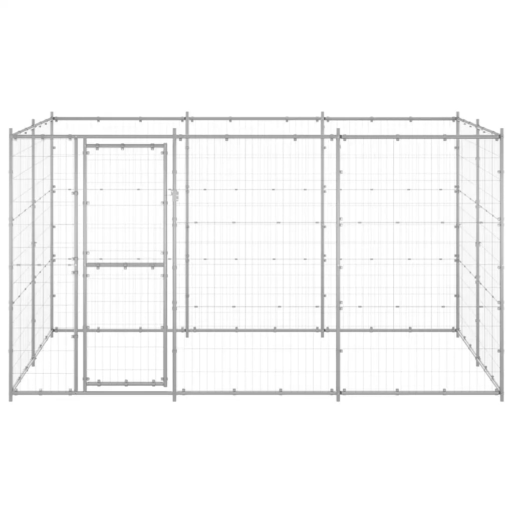 Gabbia per cani da esterno 330x220x180 cm, 1 porta