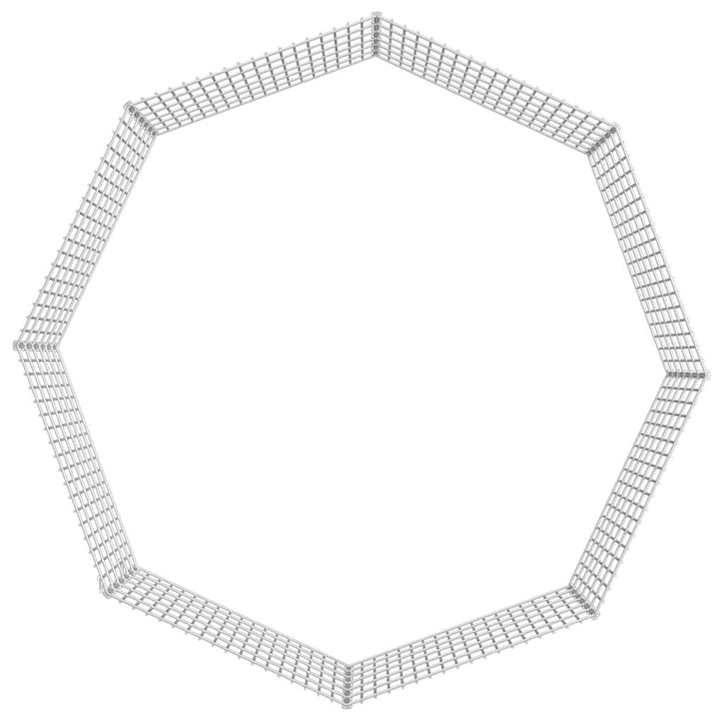 Recinto per Animali Ruspante 8 Pannelli 54x60 cm Ferro Zincato
