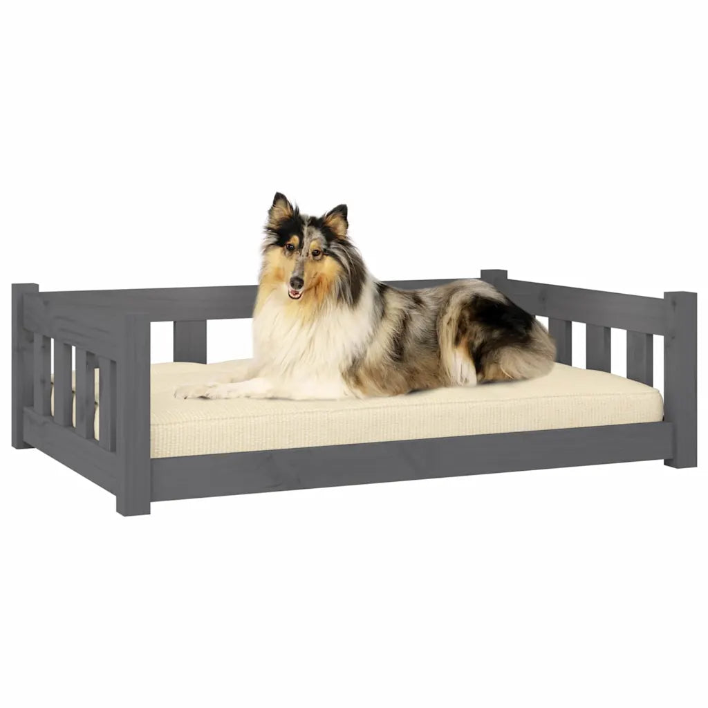 Cuccia per cani 95,5x65,5x28 cm, legno pino, multicolore