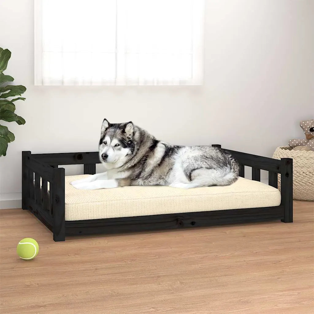 Cuccia per cani 105,5x75,5x28 cm legno pino, scelta colore