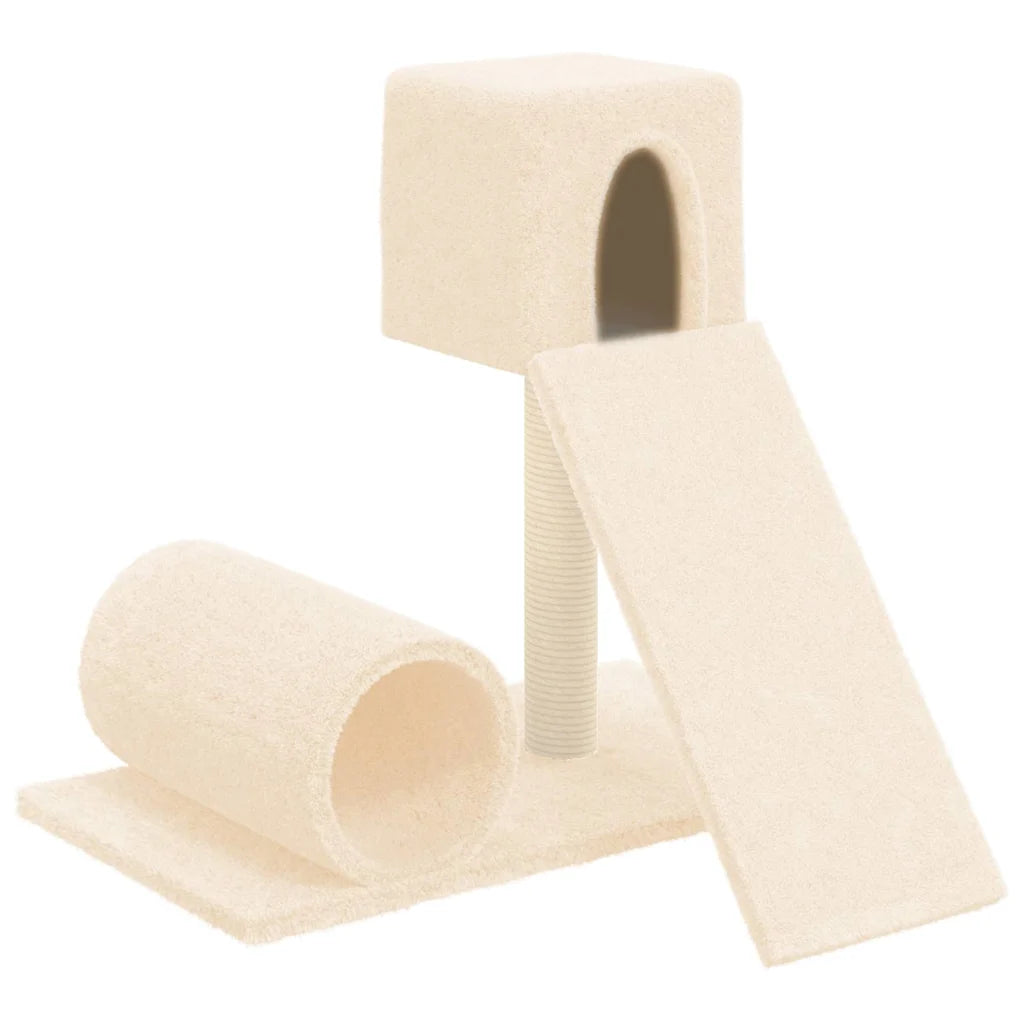 Albero per gatti con tiragraffi in sisal 61x61x59 cm